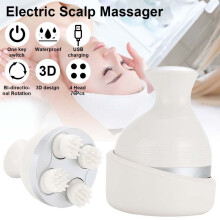 Elektrische hoofdmassage- en krabapparaat met oplaadbare batterij en USB-aansluiting
