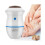 Electric Foot Grinder & Callus Remover, Two Interchangeable Grinding Heads, One-Button Operation, Low 1
