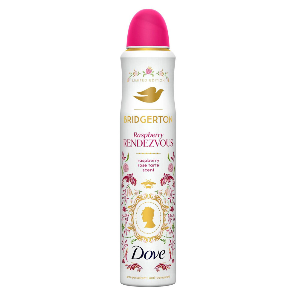 Dove Limited Edition Bridgerton Anti-Perspirant Deodorant Raspberry 200 Ml - Image 4