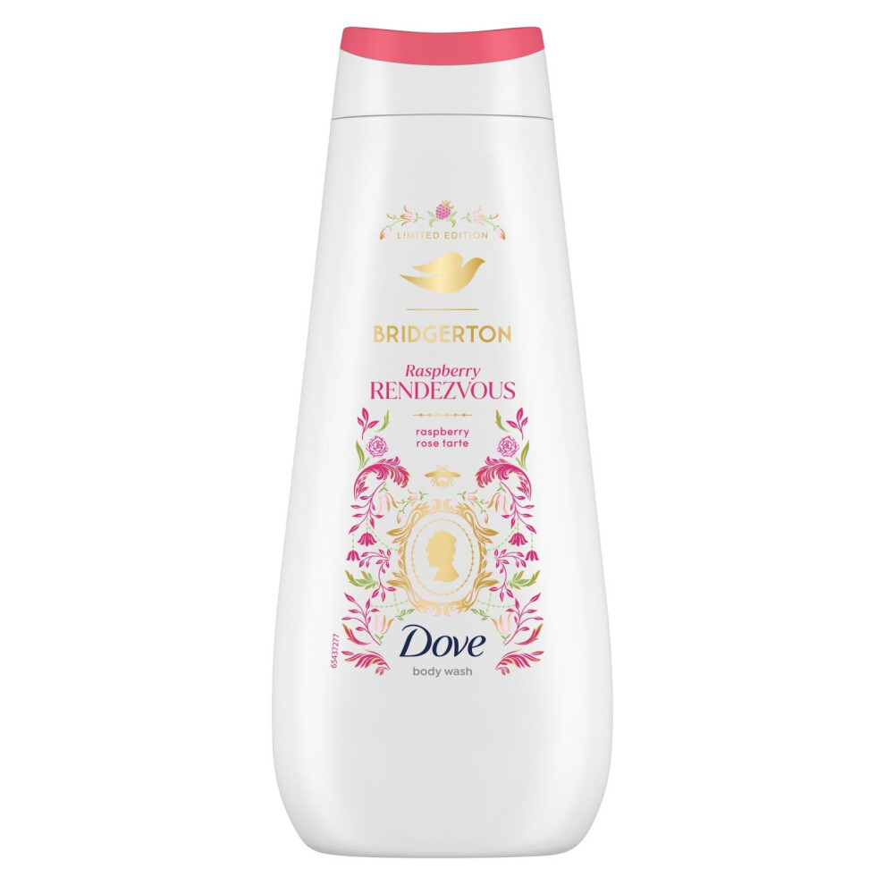 Dove Bridgerton Body Wash - Raspberry Rendezvous Limited Edition, 400Ml