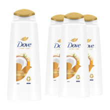 Dove Ultra Care Shampoo - Coconut & Restore 4x400 ml, Bio Restore Technology