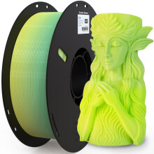 PRYNZU PLA+ 3D-Drucker Filament, Farbverlauf, 1,75mm, Hohe Zähigkeit, 1kg Spule, Gradient203