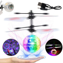 Inductie LED vliegende bal speelgoedvliegtuig RGB zwevende bal USB oplaadbaar