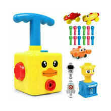 Inertia Balloon Powered Car Balloon Racers Aerodynamic Toy Car For Kid