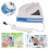 Home Window Magnetic Double Sided Glass Wipe Cleaning Brush Tools 1