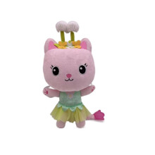 (Pink) Cartoon Gabby Dollhouse Plush Toy Plushie Doll