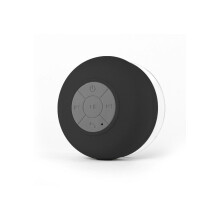 (Zwart) Grote waterdichte Bluetooth-doucheluidspreker