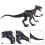 "Jurassic World: Fallen Kingdom Φιγούρα Δράσης με Δεινόσαυρο Indoraptor κ 4