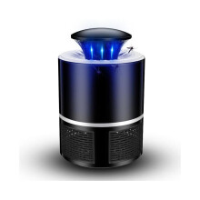 Mygg Elektronisk Dödare LED-lampa Elektrisk Insekt Flugor Anti Lantern Flugfälla För Camping Inomhus