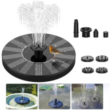Drijvende fontein op zonne-energie met waterpomp voor tuin, zwembad, vijver en andere buitendecoratie