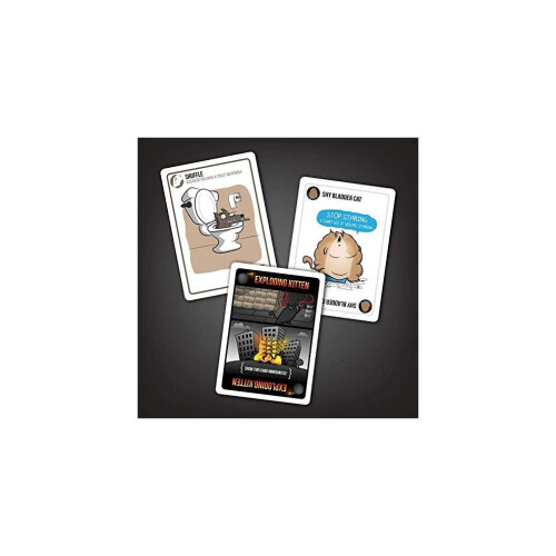NSFW by Exploding Kittens - Card Games for Adults & Teens - A Russian Roulette Card Game (Packaging 1