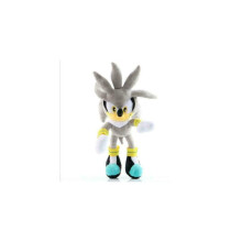 (Silver the Hedgehog) Sonic The Hedgehog Stuffed Animal Dolls Soft Plush Toys
