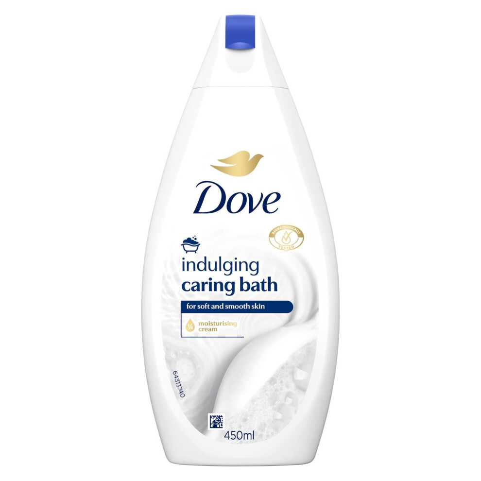 Dove Cream Caring Bath Soak - Indulging With 1/4 Moisturising 12X450ml - Image 2