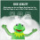 Μαριονέτα Kermit the Frog - Μαλακή βελούδινη μαριονέτα βάτραχ 4