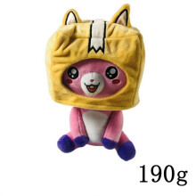 (Zittende vos) Lankybox Foxy Rocky pluche pop zacht knuffel
