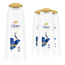 Dove Ultra Care Shampoo - Intensive Repair 4x400ml, Bio Restore Technology
