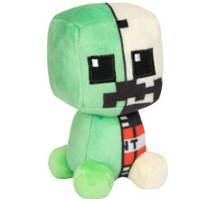 (Sitting TNT Creeper) Minecraft Plush Toy Pixel Doll Children Doll Kids gift