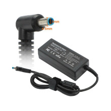 Laptopadapter/oplader voor HP, blauwe pinnen, 3,33A, 65W, 19,5V wisselstroomkabel/stekker.