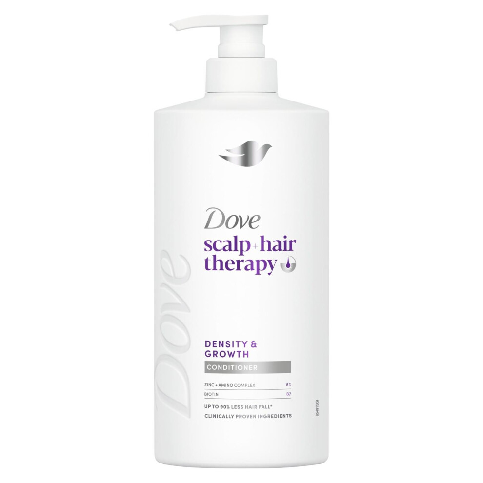 Dove Scalp + Hair Therapy Conditioner 700Ml Density & Growth - Zinc & Biotin - Image 6