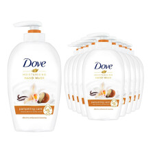 Dove Moisturising Hand Wash Pampering Care with Shea Butter & Vanilla 250ml,18Pk