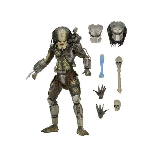 NECA actiefiguur Jungle Hunter Predator Ultimate Deluxe model speelgoed 7"