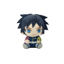 (Giyuu) Demon Slayer Tanjirou Nezuko Pluszowa zabawka, lalka wypełniona bawełną, prezent dla fanów