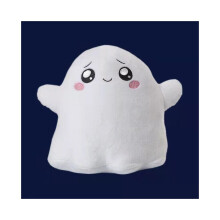 (Luminous Ghost-28CM) Lankybox Fat Milk Shark Fox Rock Stuffed Plush Doll Toy Kids Gift