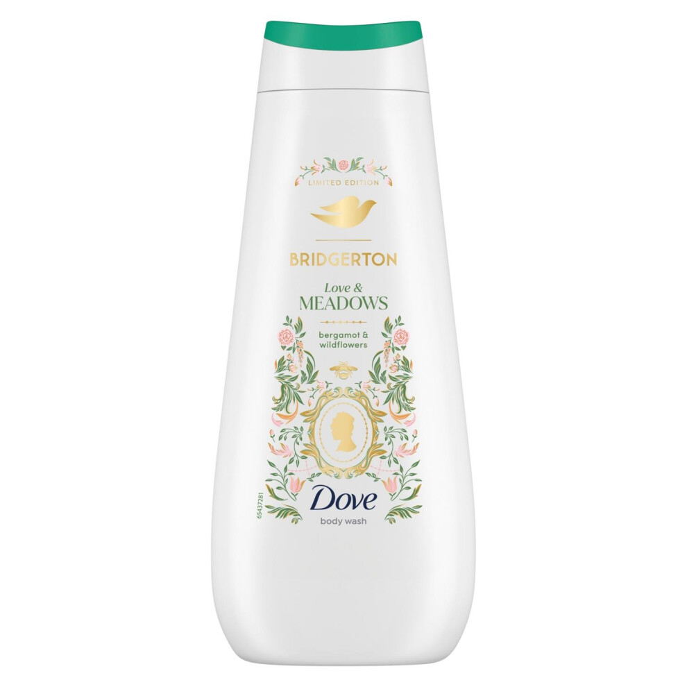 Dove Limited Edition Bridgerton Shower Gel - Love Meadows, 0% Sulfates 400Ml