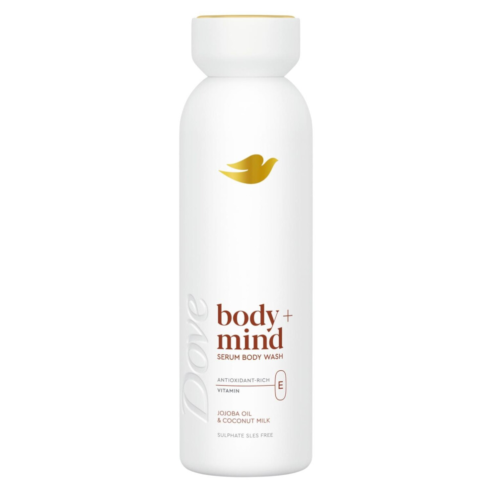 Dove Body + Mind Serum Body Wash Jojoba Oil Antioxidant & Vitamin E, 3x350ml - Image 6