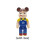 (Blauwe Peko) Brick Bear speelgoed actiefiguur Iron Man 1