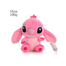 (Pink Stitch) 7'' LILO lush animal koala bear Stitch teddy Toys