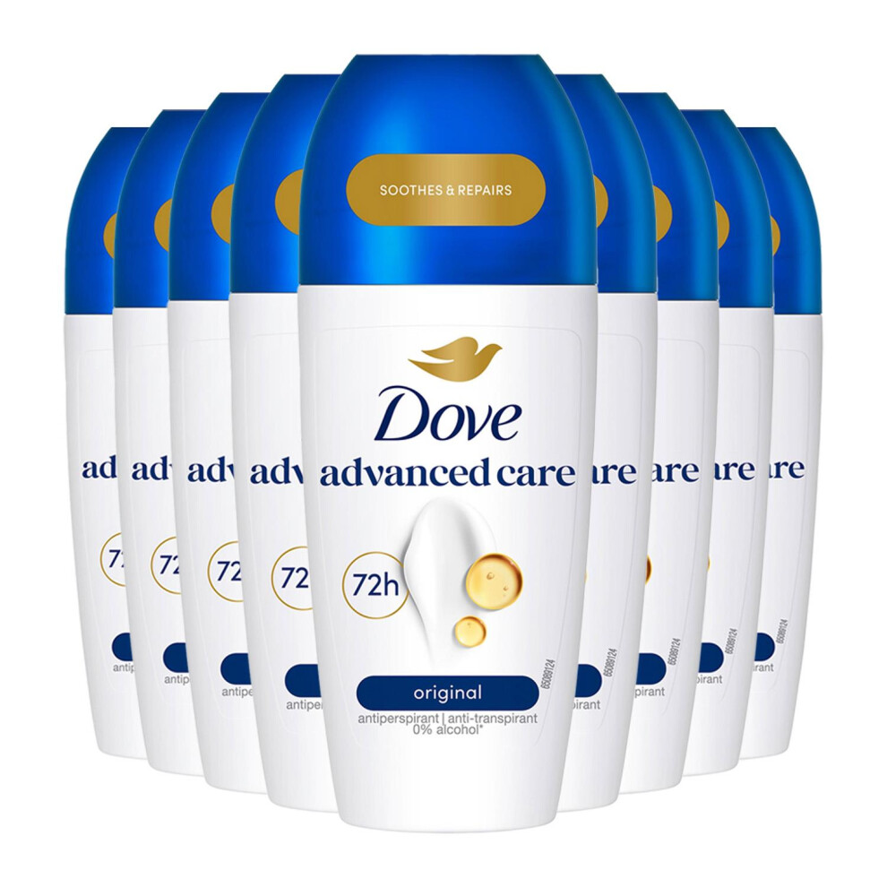 Dove Women's Roll On Deo Go Fresh Original 72H Lasting Anti-Perspirant 50Ml, 6Pk - Image 3