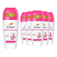 Dove Go Fresh Roll On Anti-Perspirant - Dragon Fruit 72H Protection, 6x50ml