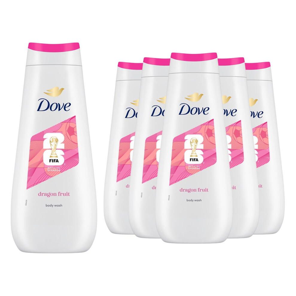 Dove Cream Advanced Care Replenishing Body Wash 24H Renewing Micromoisture, 6X400ml - Image 2