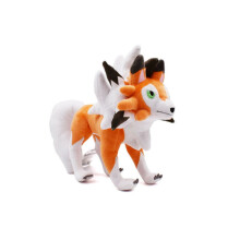 Lycanroc Dusk Form Wolf Plush Toy Stuffed Animal Doll kids