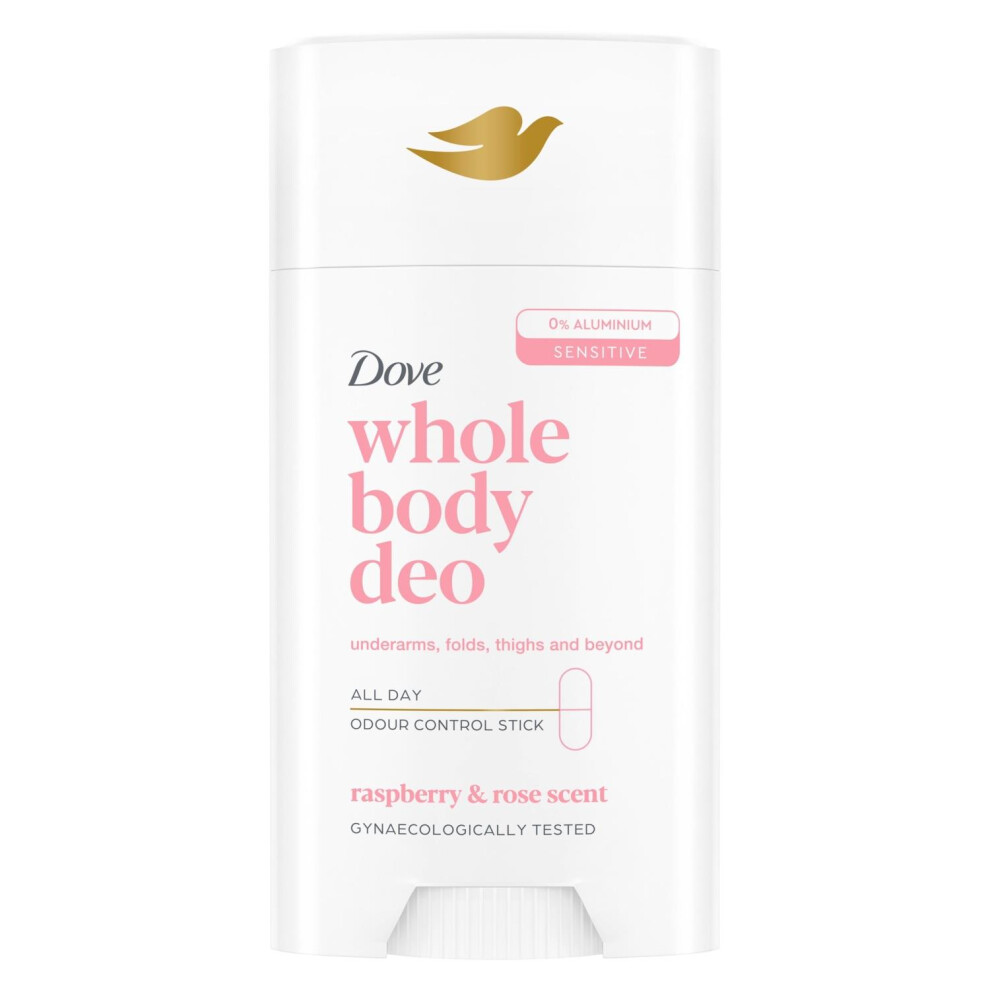 Dove Whole Body Deodorant Stick Long Lasting Fresh Raspberry & Rose, 75Ml - Image 7