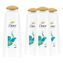 Dove Ultra Care Shampoo - Daily Moisture 4x400ml, Bio Restore Technology