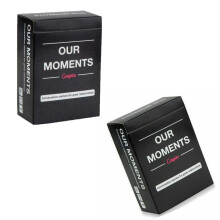 OUR MOMENTS Couples Fun Conversation Cards Game for Couples