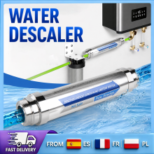 Adoucisseur d'eau à haut débit 4T/h, inhibiteur de calcaire sans entretien en acier inoxydable pour tuyauterie