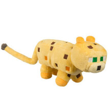 (Ocelot) Minecraft Plush Toy Pixel Doll Children Doll Kids gift