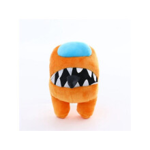 (Orange ) Among us Plush Toy Soft Stuffed Kids Doll UK