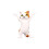 (Orange White) Dance Cat Action Figures 1