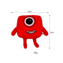 (ONE) Numberblocks Plush Doll Educational Stuffed Toys