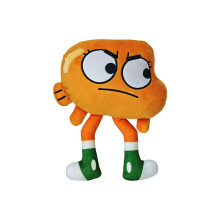 (Orange) The World Amazing Of Gumball Plush Toy Bright Colors Children Doll Gift Festival