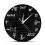 (NO1) Math Equations and Notations Mathematics Chalkboard Geek Wall Clock 1