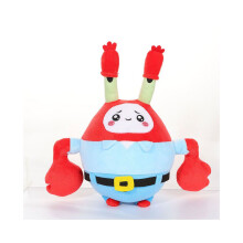 (Ocean Mr. Krab) Lankybox Plush Soft Toys Kids Christmas Gifts SpongeBob SquarePants Series