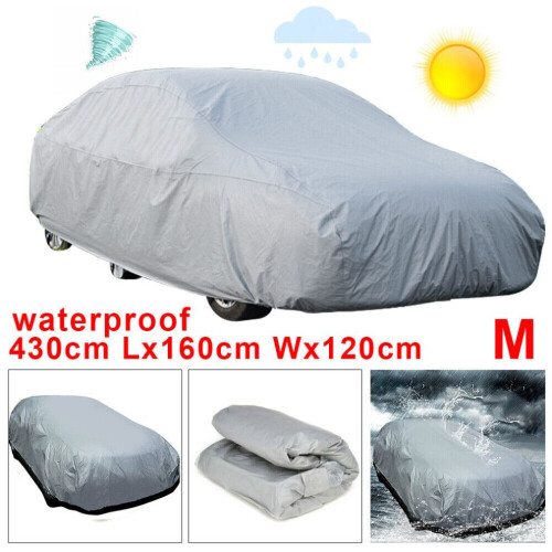 Full Size Medium Car Cover UV Protection Waterproof Universal