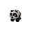 (Panda-25cm) Minecraft Creeper Enderman Plush Toy Pixel Doll 1