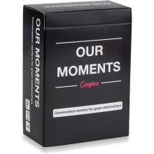 OUR MOMENTS Couples: 100 Thought Provoking Conversation Starters for Great Relationships - Fun Conversation