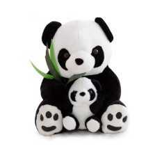 (Panda, 38cm) Large 38CM Panda Teddy Bear Cuddly Plush Stuffed Animal Soft Toy Kids Gift Xmas